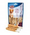 Corn Dogs con pato y piel vacuno